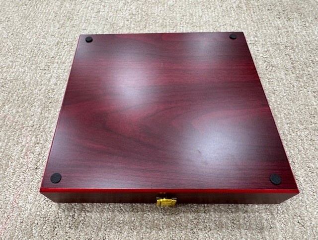 Wooden 5 NGC-Coin Display & Storage Box Case – Premium Collector Coin Holder NGC