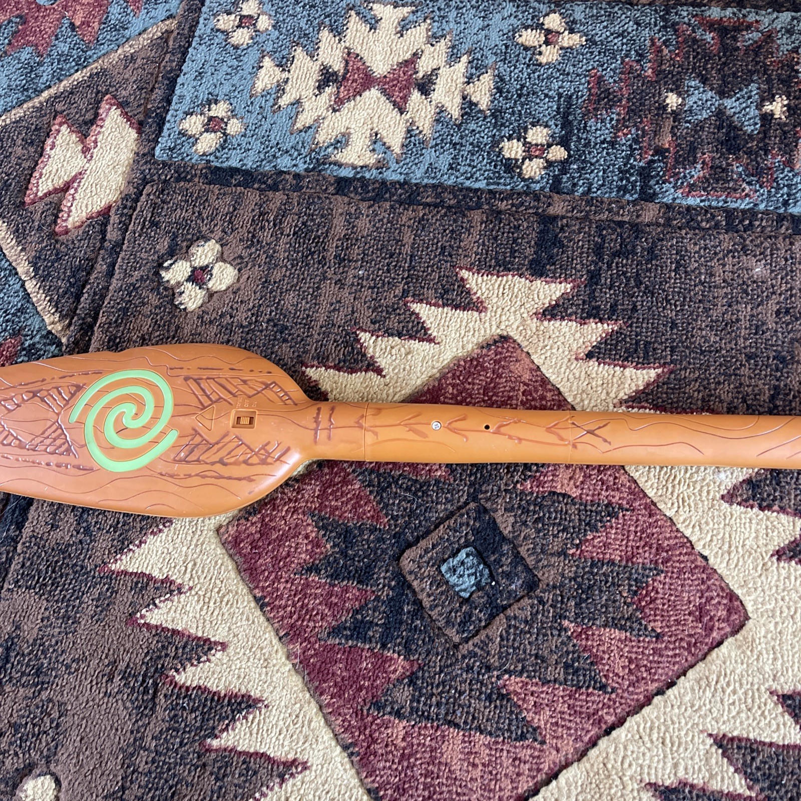 Moana Magical Oar Paddle Toy 36" Lights & Sound Tested and Working Disney