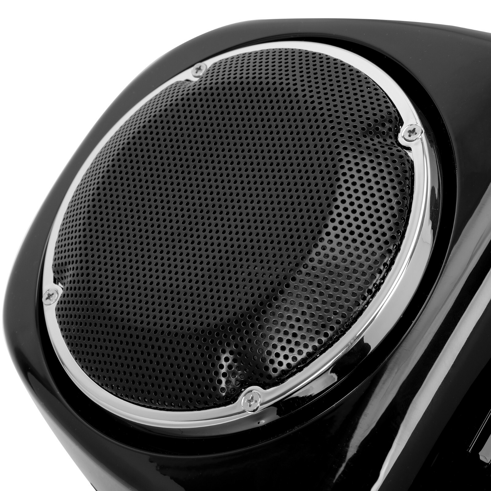 6.5" Speaker Box Pod Lower Vented Leg Fairing W/Grills For Harley Touring 14-24