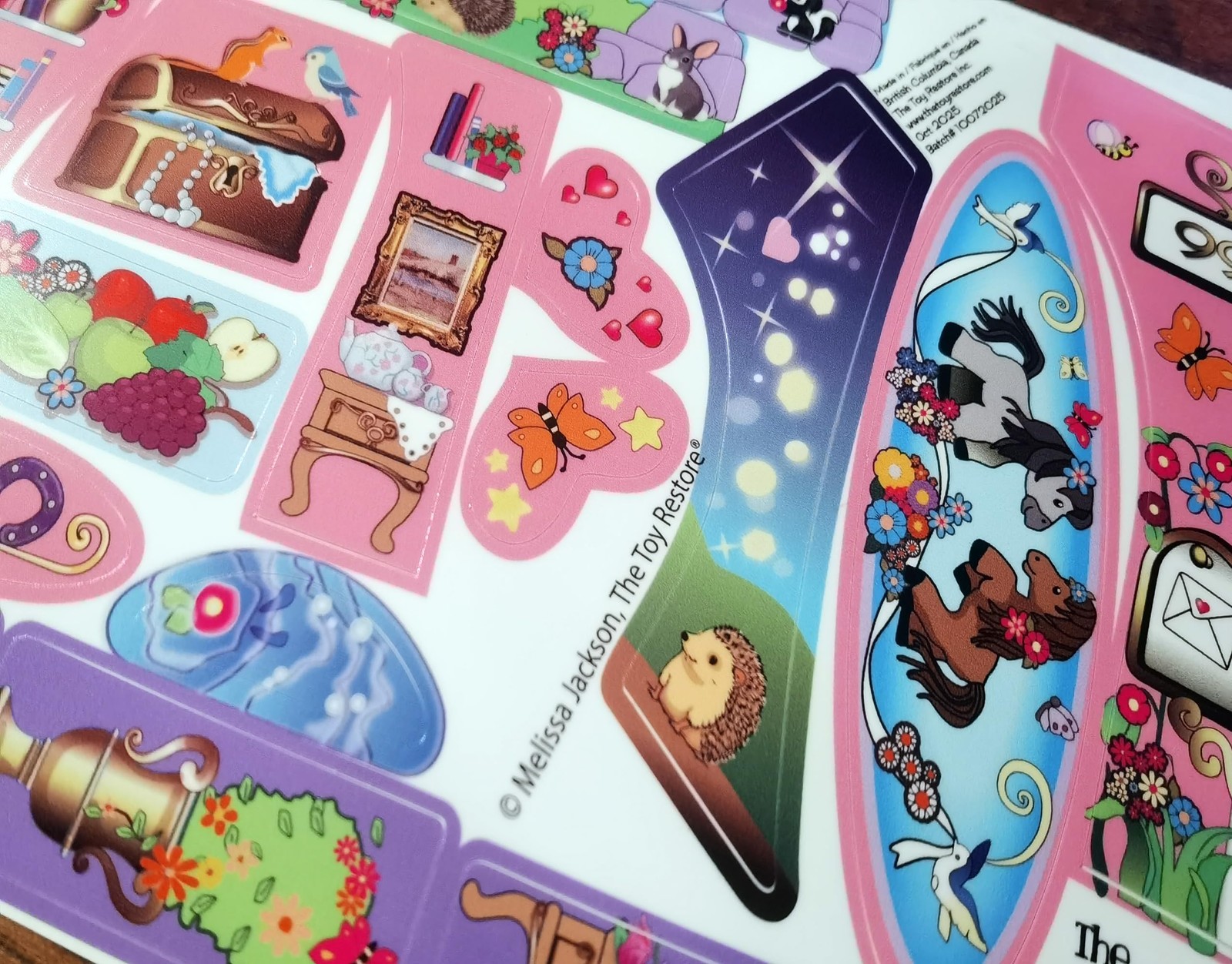Toy Restore Replacement Stickers fits Little People Klip Klop Castle Stable