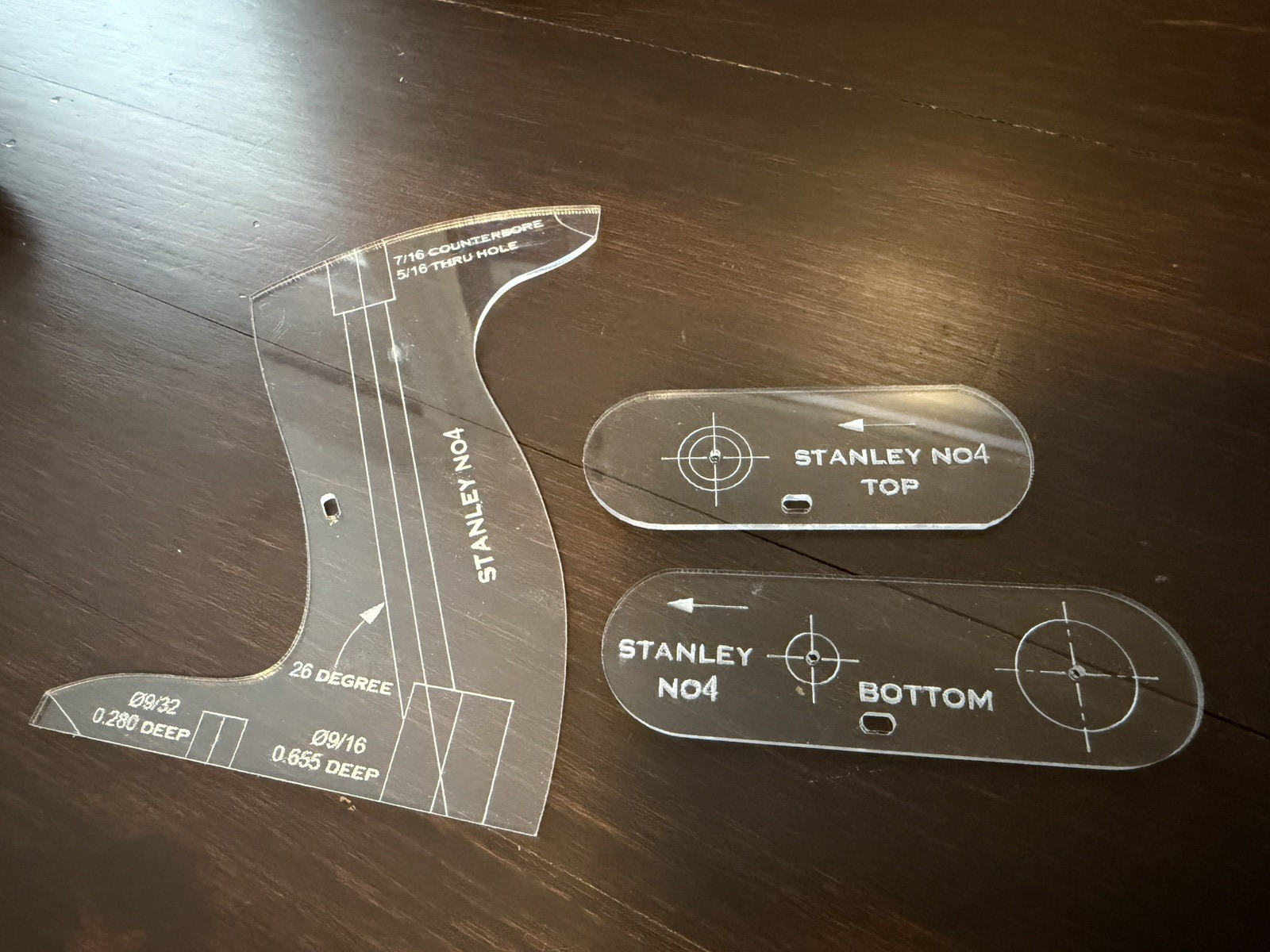 Bundle Stanley Clear Acrylic Tote Templates: #3, 4 and 4-1/2, 5, 5-1/2, 6, 7, 8
