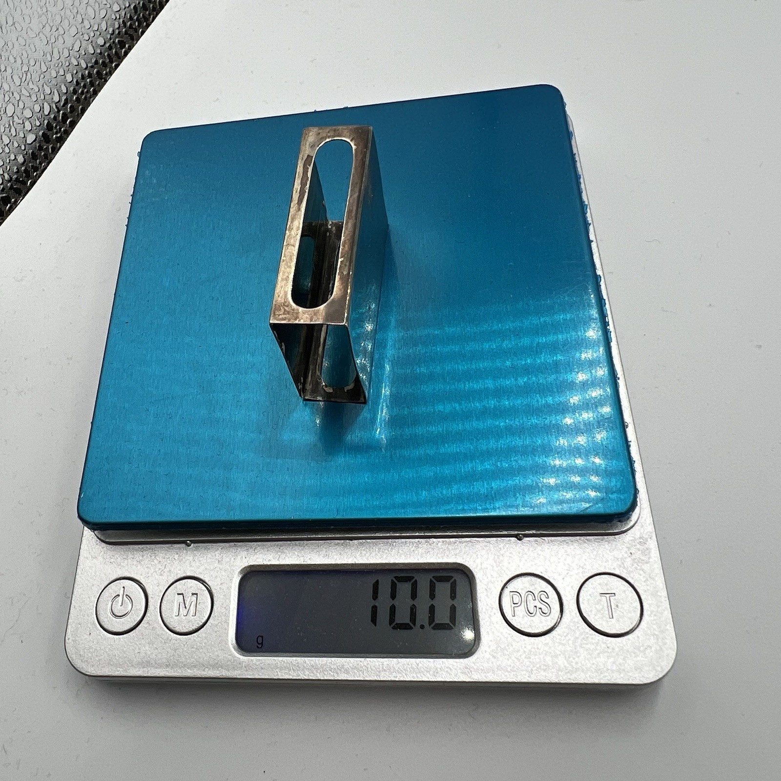 Vintage Art Deco Sterling Silver Match Box Cover Match Book ARF Monogram Stripe