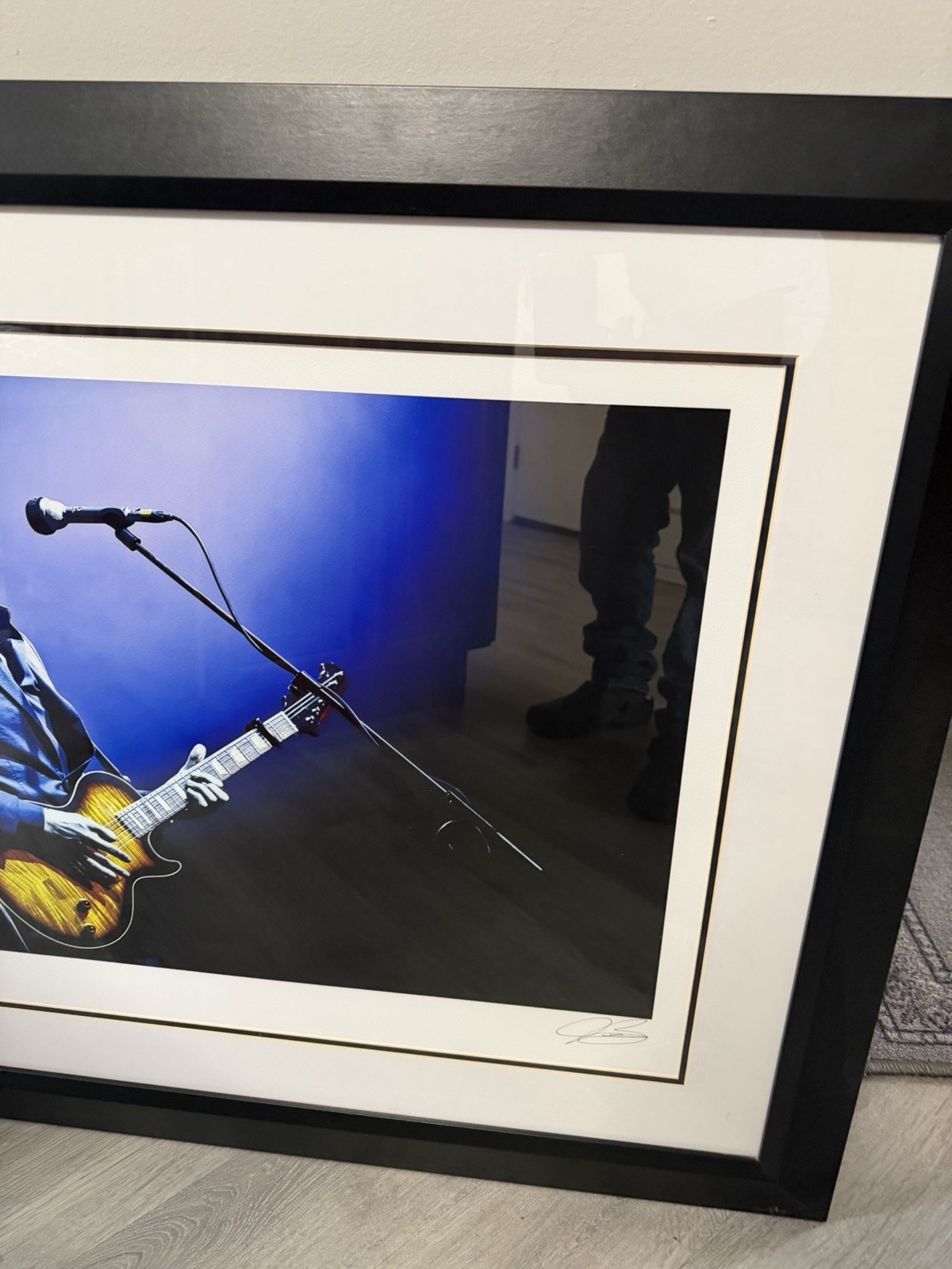 #43 Blues Deluxe" JOE BONAMASSA Collectible Litho (FRAMED - USA ONLY)