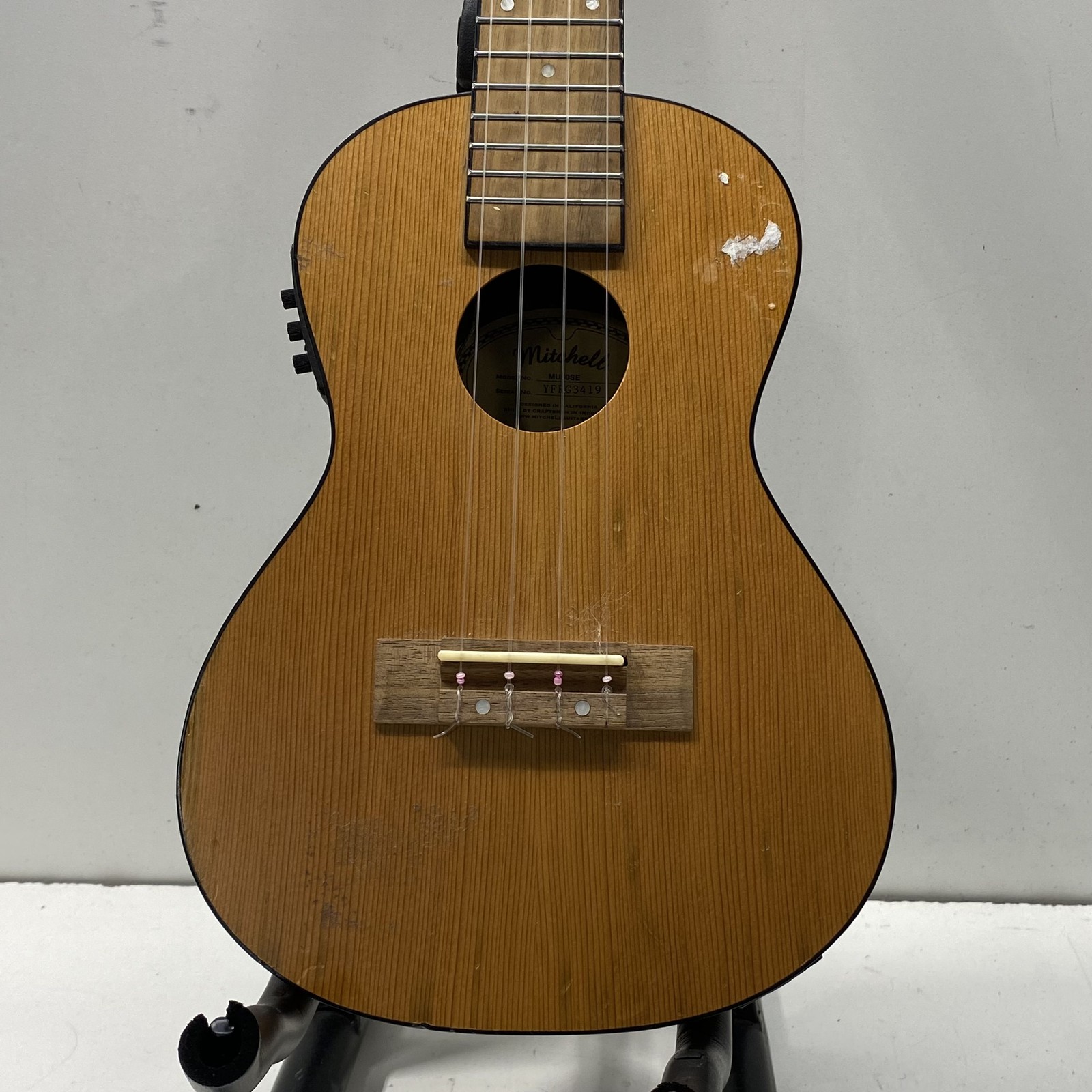 Mitchell MU50SE Soprano Acoustic UK500T Electric Ukulele