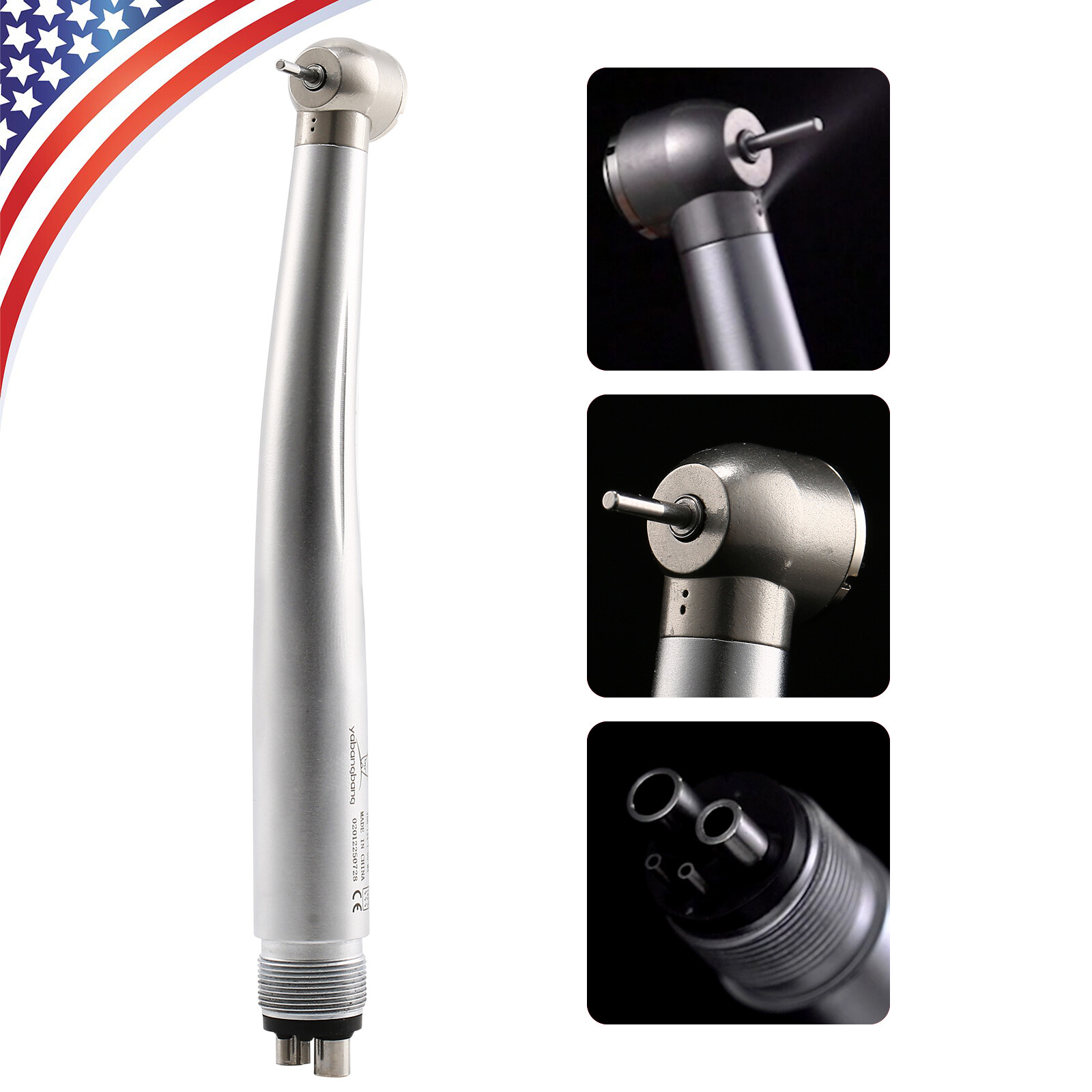 10* NSK PANA MAX Style Dental High Speed Air Turbine Handpiece Push Button 4Hole