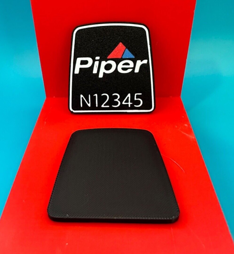 Piper Aircraft Ram Horn Yoke Emblem (Set of 2)