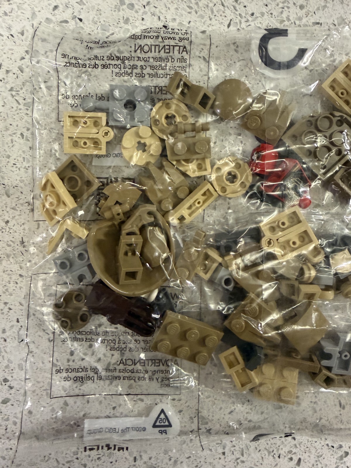 Lego Marvel Spider-Man vs Sandman Final Battle 76280 Sealed Bag 3 Only