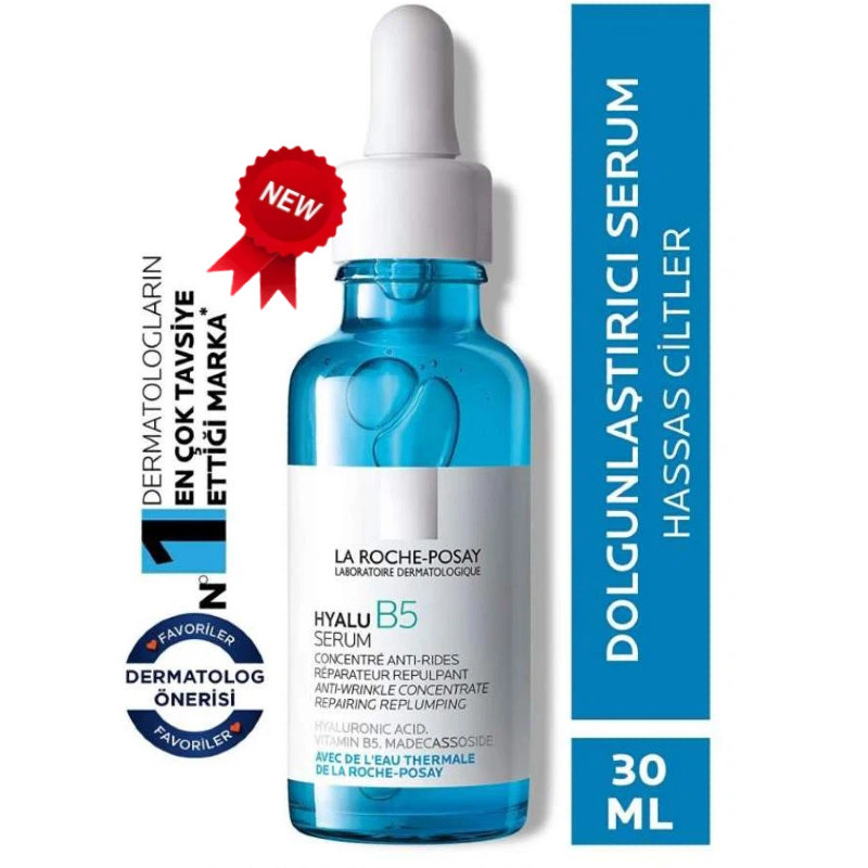 ***La Roche-Posay NEW HYALU B5 Anti-Wrinkle Serum 30ml | Repairing | Exp:2028***