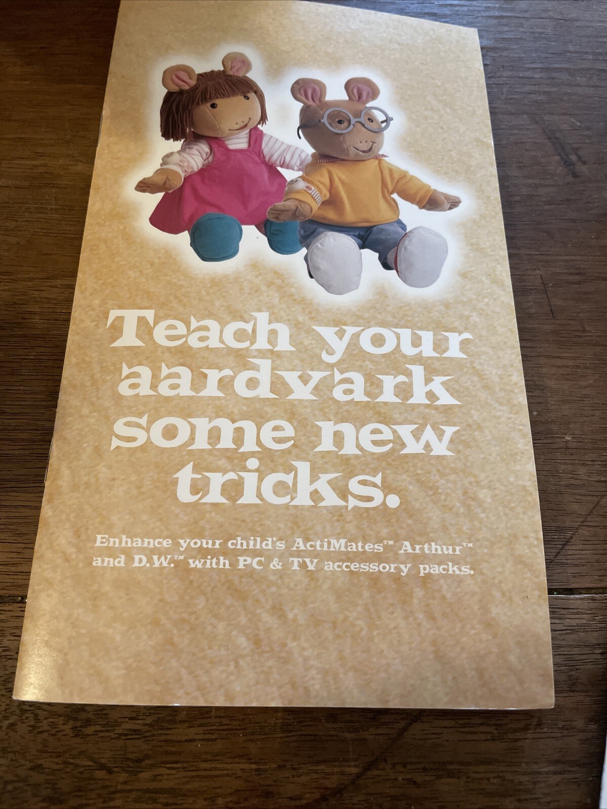 1998 Microsoft Actimates ARTHUR Interactive Talking Plush Toy 22”, Tested