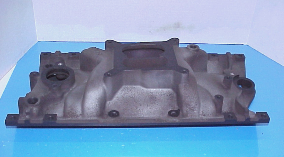 New BluePrint Dual lane Vortec Intake Manifold SB Chevy Black Anodized BRAND NEW