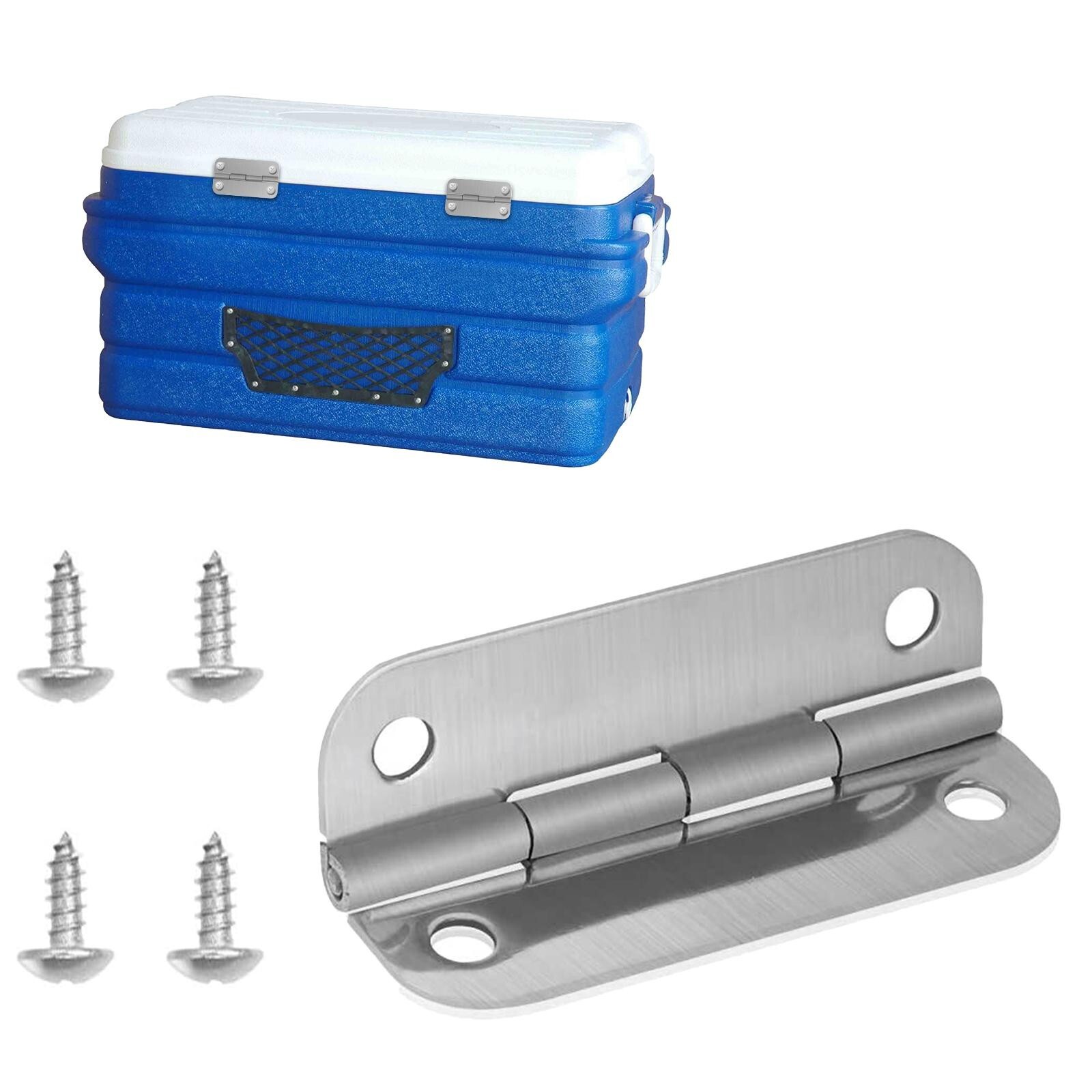 Igloo Cooler Replacement Hinges & Screws Stainless Steel