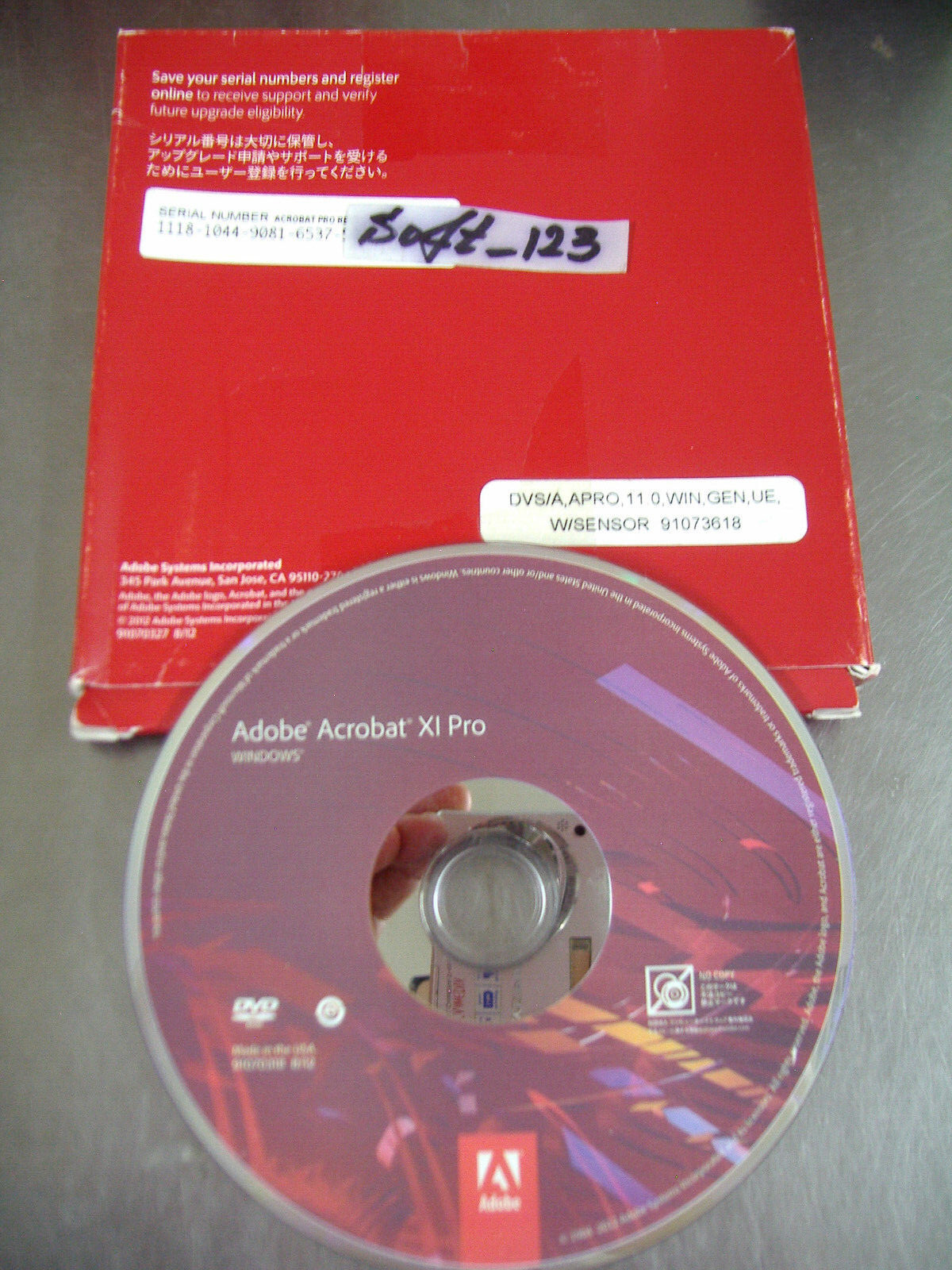 Adobe Acrobat XI 11 Pro Full Windows Licensed for 2 PC=RETAIL PERMANENT VERSION=