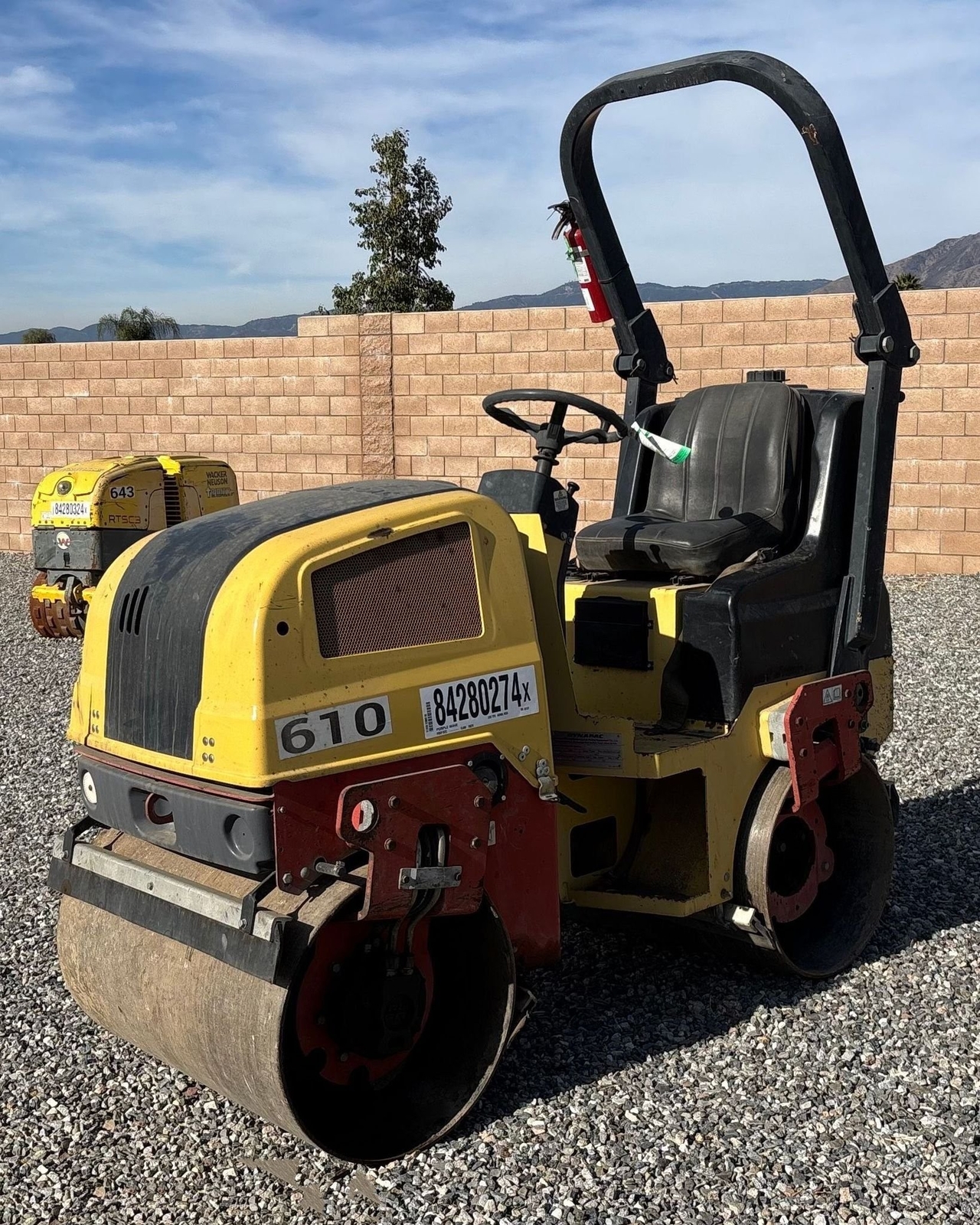 2011 Dynapac CC900G Double Drum Vibratory Roller # 4284