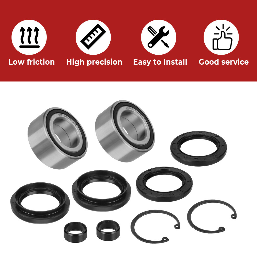 Front Wheel Bearings & Seals for 2005-2013 Honda Foreman 500 TRX500FE/FM/FPE/FPM