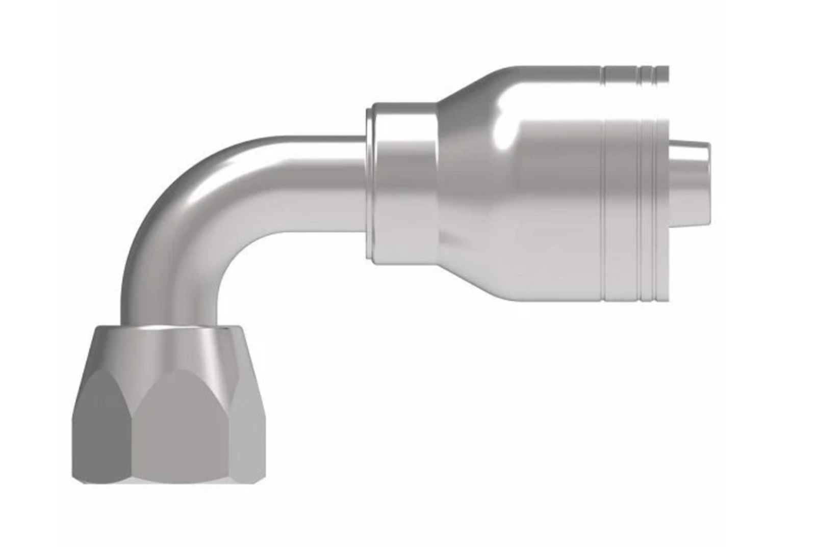 Danfoss Eaton Aeroquip 1AA8FJB8 Swivel Fitting Elbow 1/2" Hydraulic Hose OEM NEW