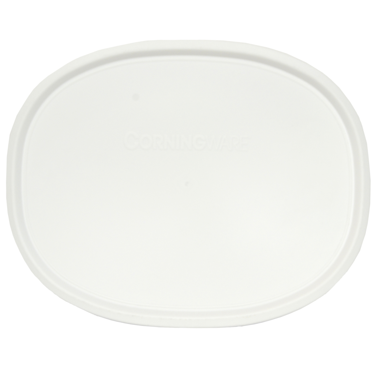 Corningware F-12-PC 1.5qt Oval French White Plastic Lid for Baking Dish