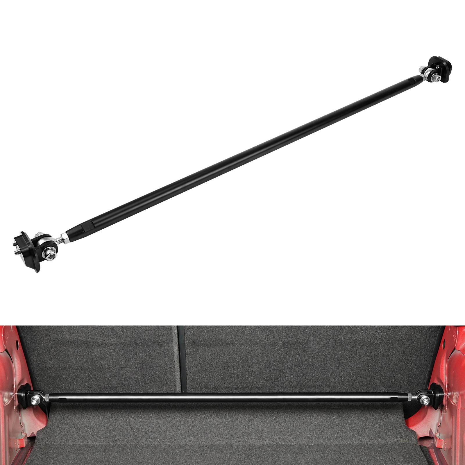 Rear Strut Tower Brace Bar Kit For VW For GTI Golf R MK7 MK7.5 For MQB 2.0T 1.8T