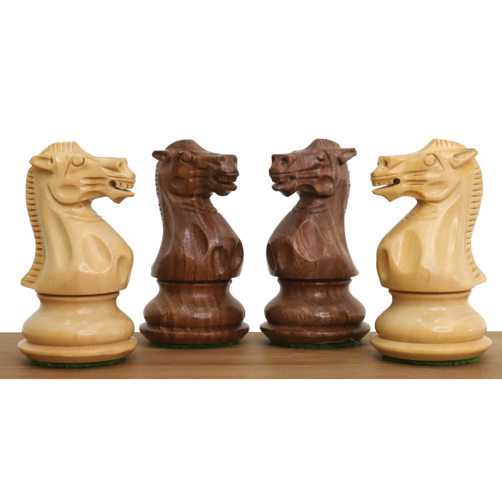 3" Professional Staunton Chess Pieces Only set- Weighted Golden Rosewood