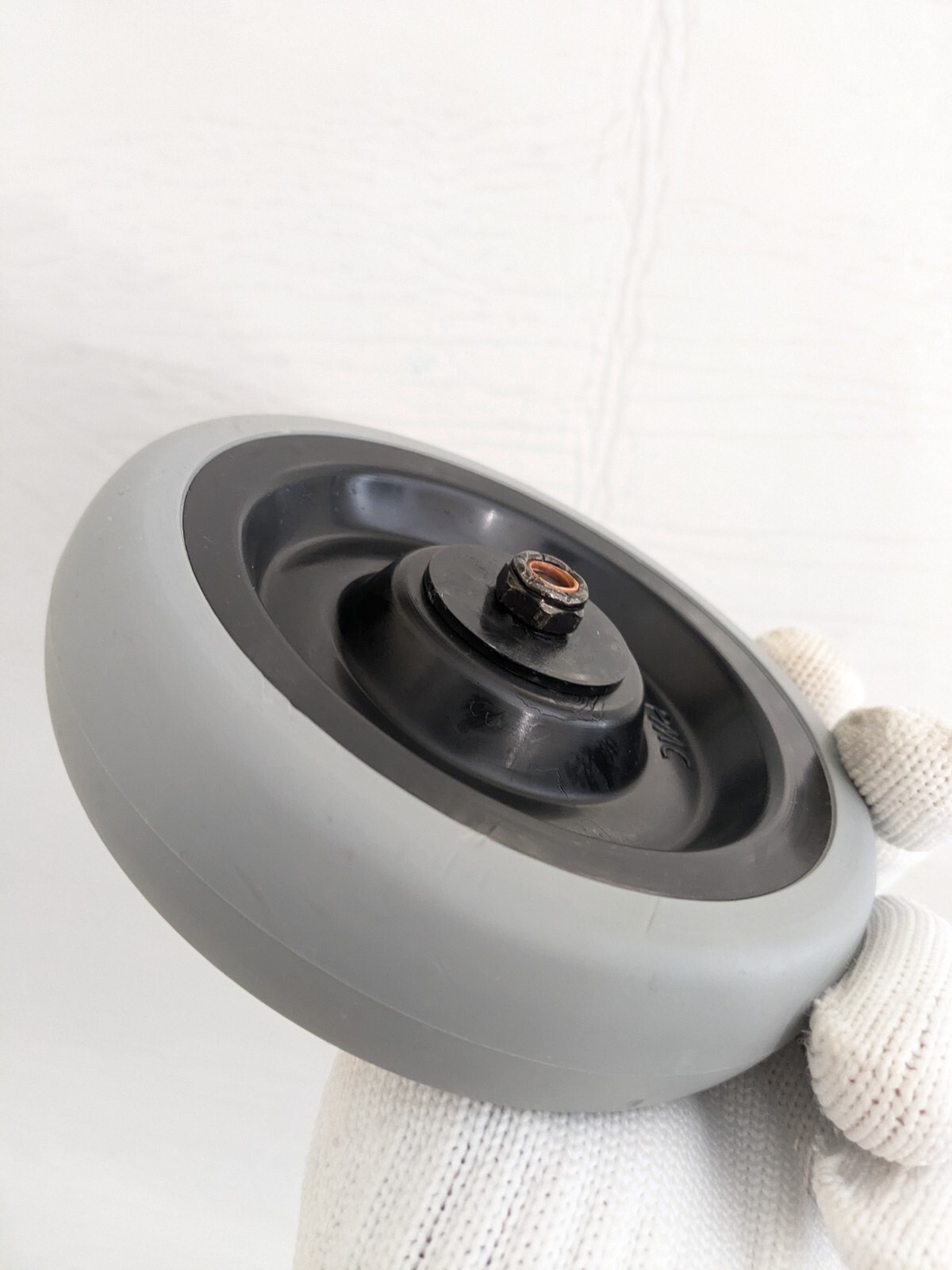 Set of 4 wheels | 5" Diameter wheels for Shopping Cart | Nuts and Bolts included