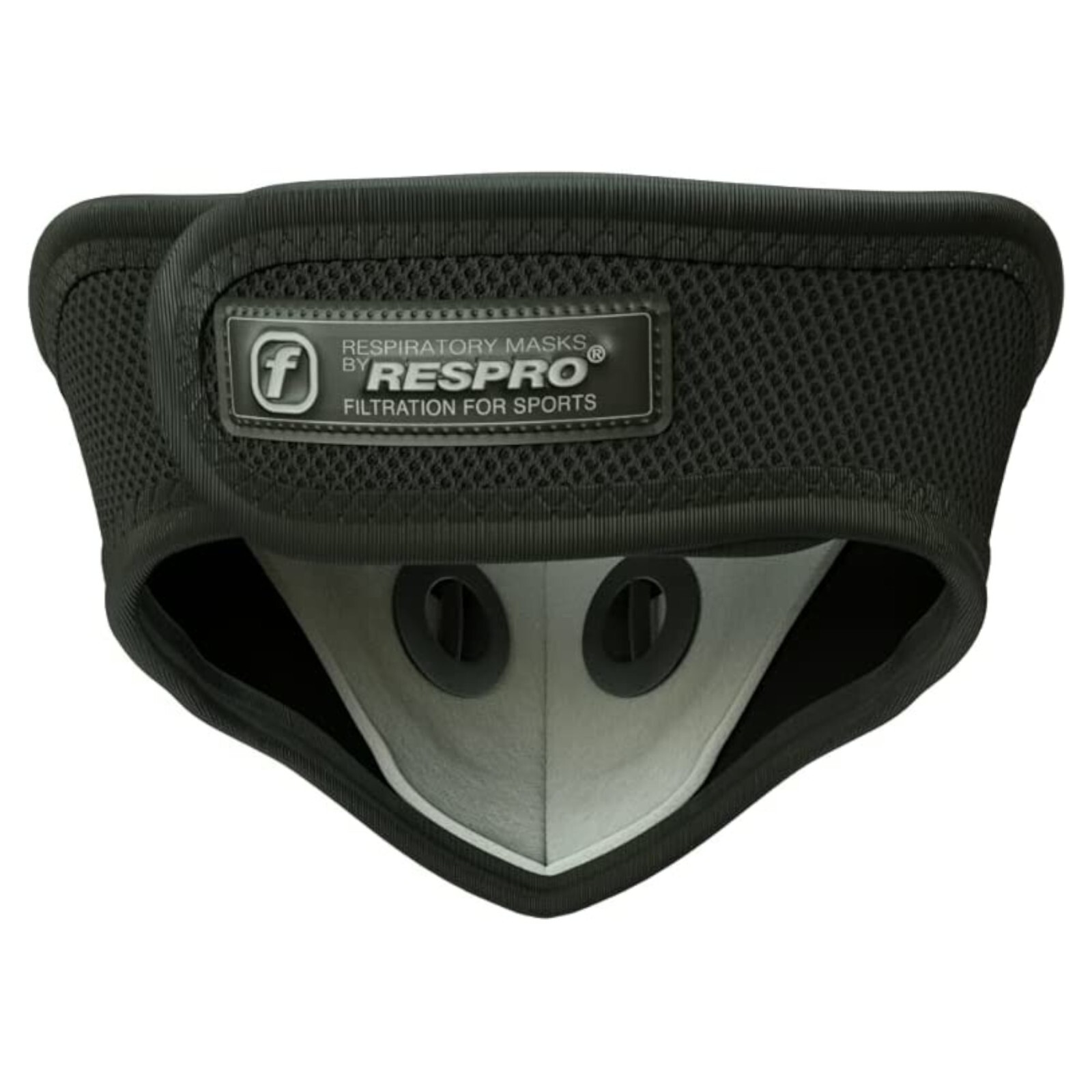 Respro Ultralight Mask (Black, Medium)