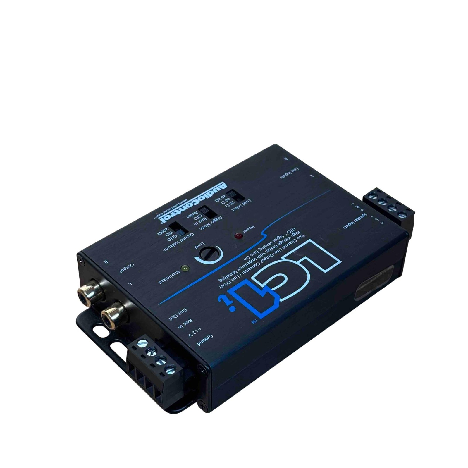 Audio Control LC1i Black 2-Channel Line-Output Converter/Line Driver