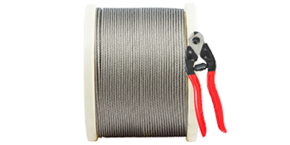 All New 1000ft Length 1/8” 316 Stainless Steel Wire Rope for Railing Decking
