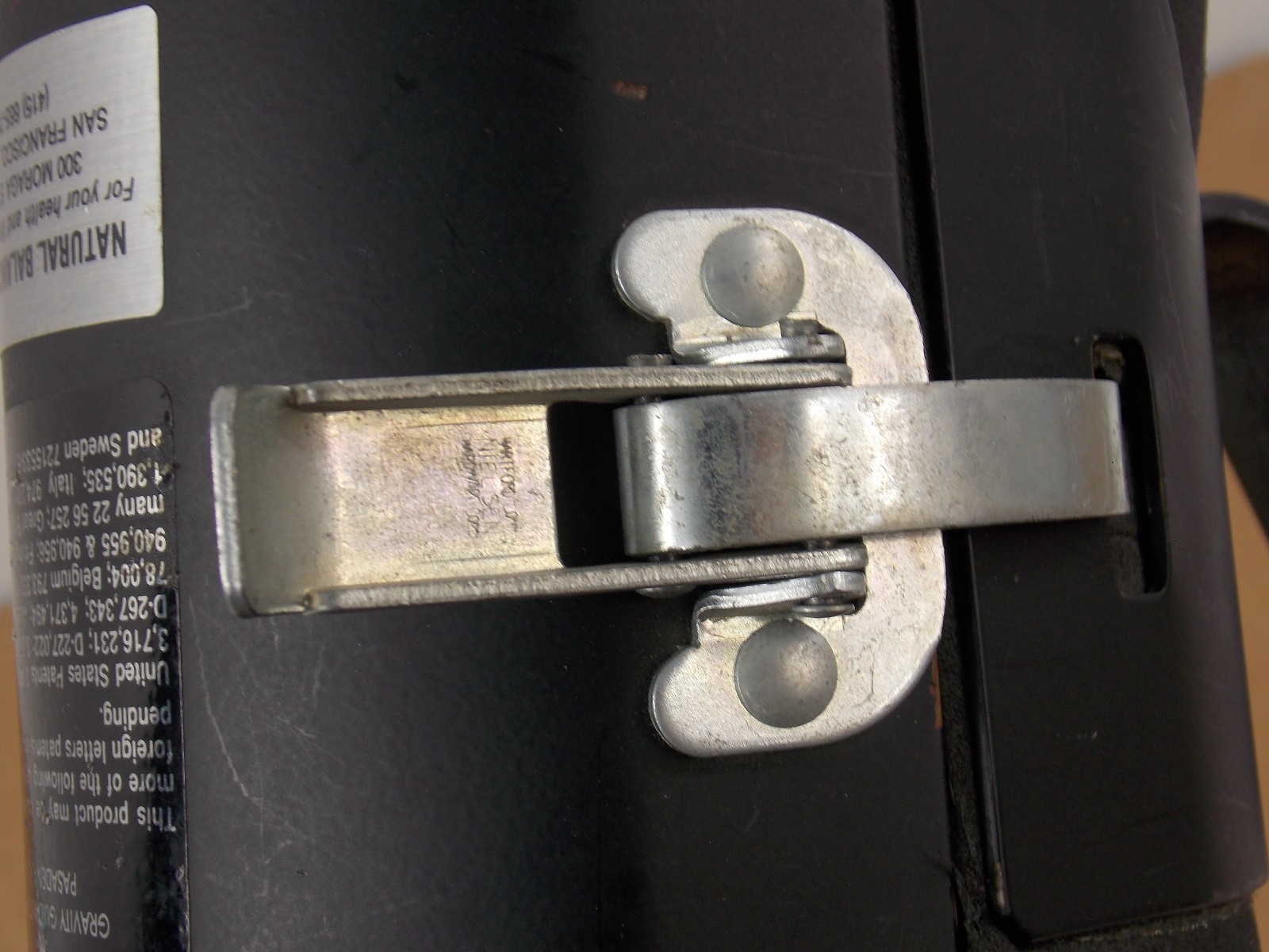 1980’s Gravity Guiding System Metal Inversion Boot Ankle Holder 1 ONE BOOT ONLY