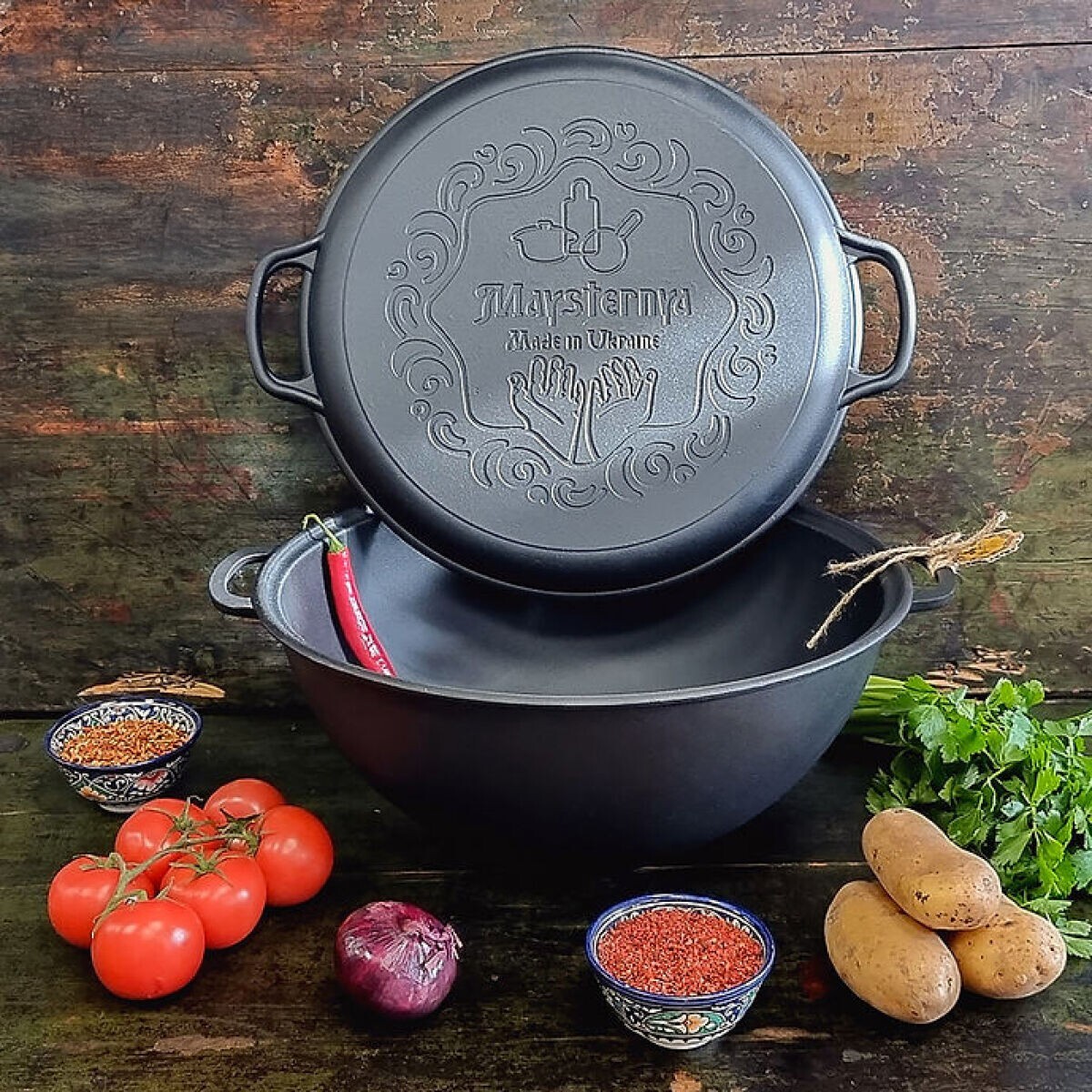 12 L Cast Iron Kazan Cauldron Pilaf Lagman Uzbek Namangan Kazan Казан Чугунный