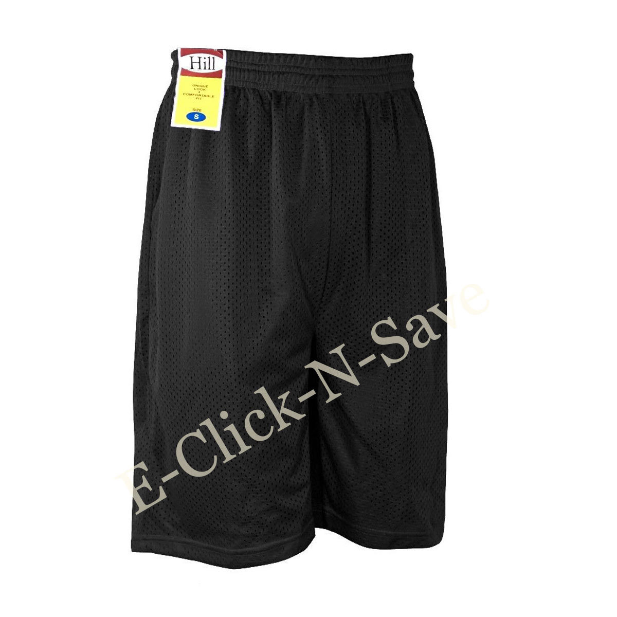 MENS ATHLETIC JERSEY 2 POCKET MESH SHORTS GYM WORKOUT BASKETBALL FITNESS S~5XL