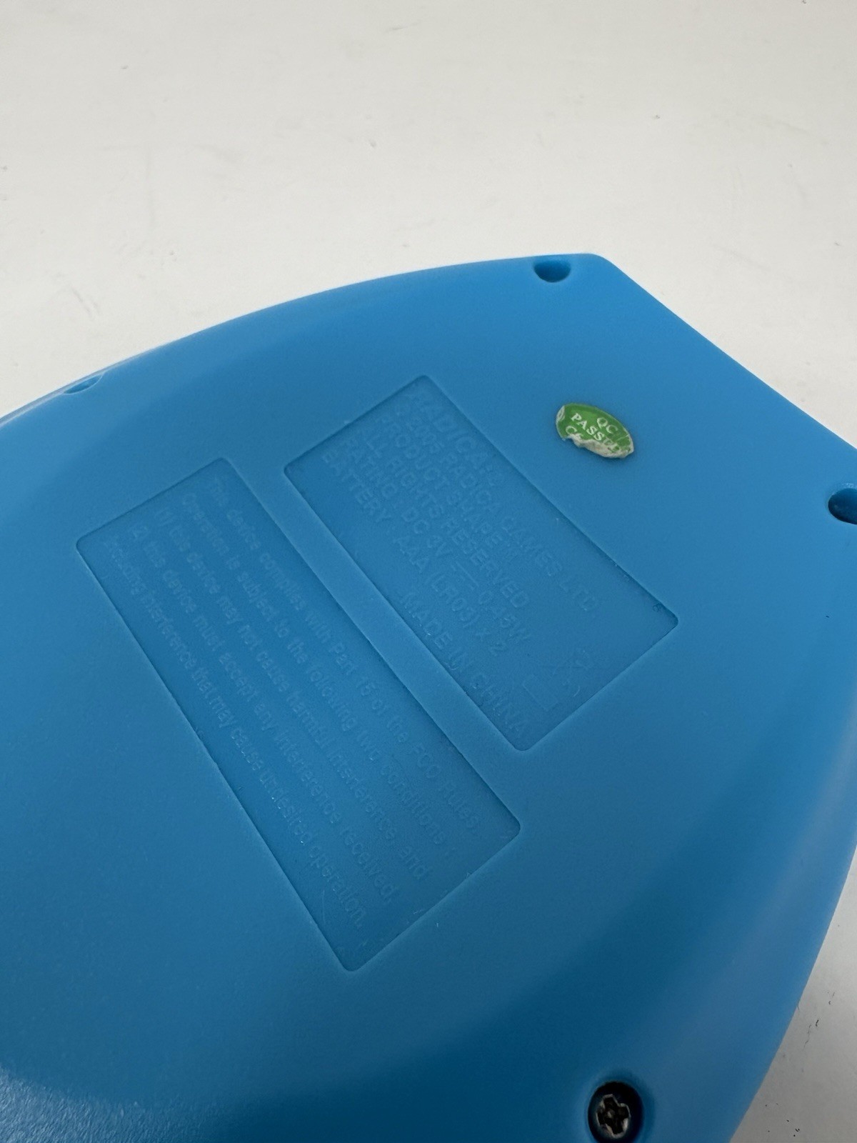 Vintage 2005 Radica Tetris Handheld Electronic Game Blue Silver Tested WORKS!