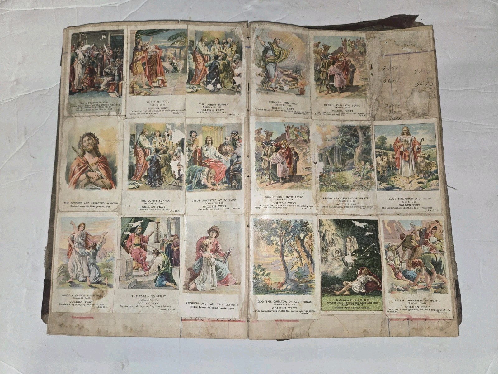 Antique Business Ledger 1892–1896 Vintage Accounting Book Old Financial Records