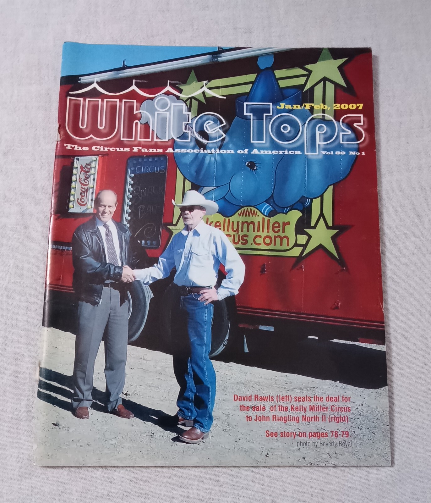 2007 WHITE TOPS MAGAZINE CIRCUS FANS ASSOCIATION OF AMERICA