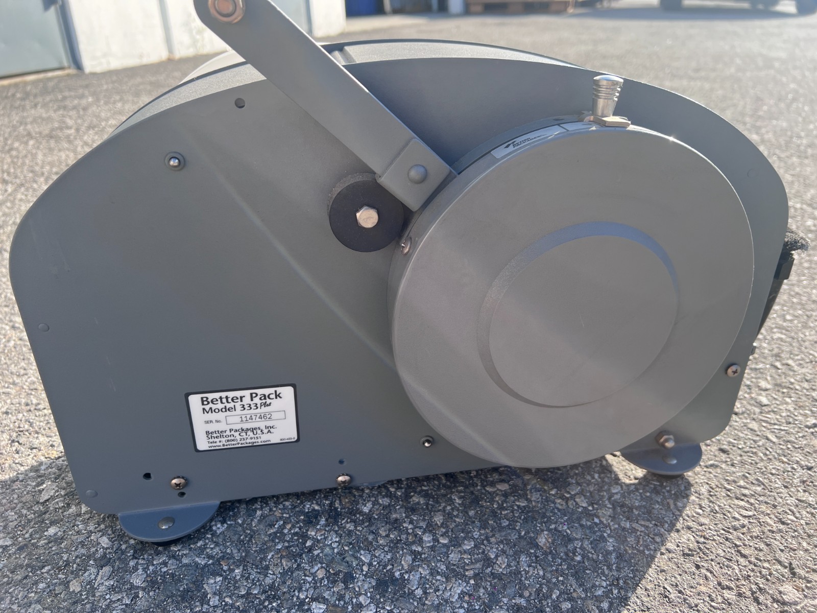 Better Pack 333 Plus Manual Gummed Tape Dispenser Excellent Used Condition