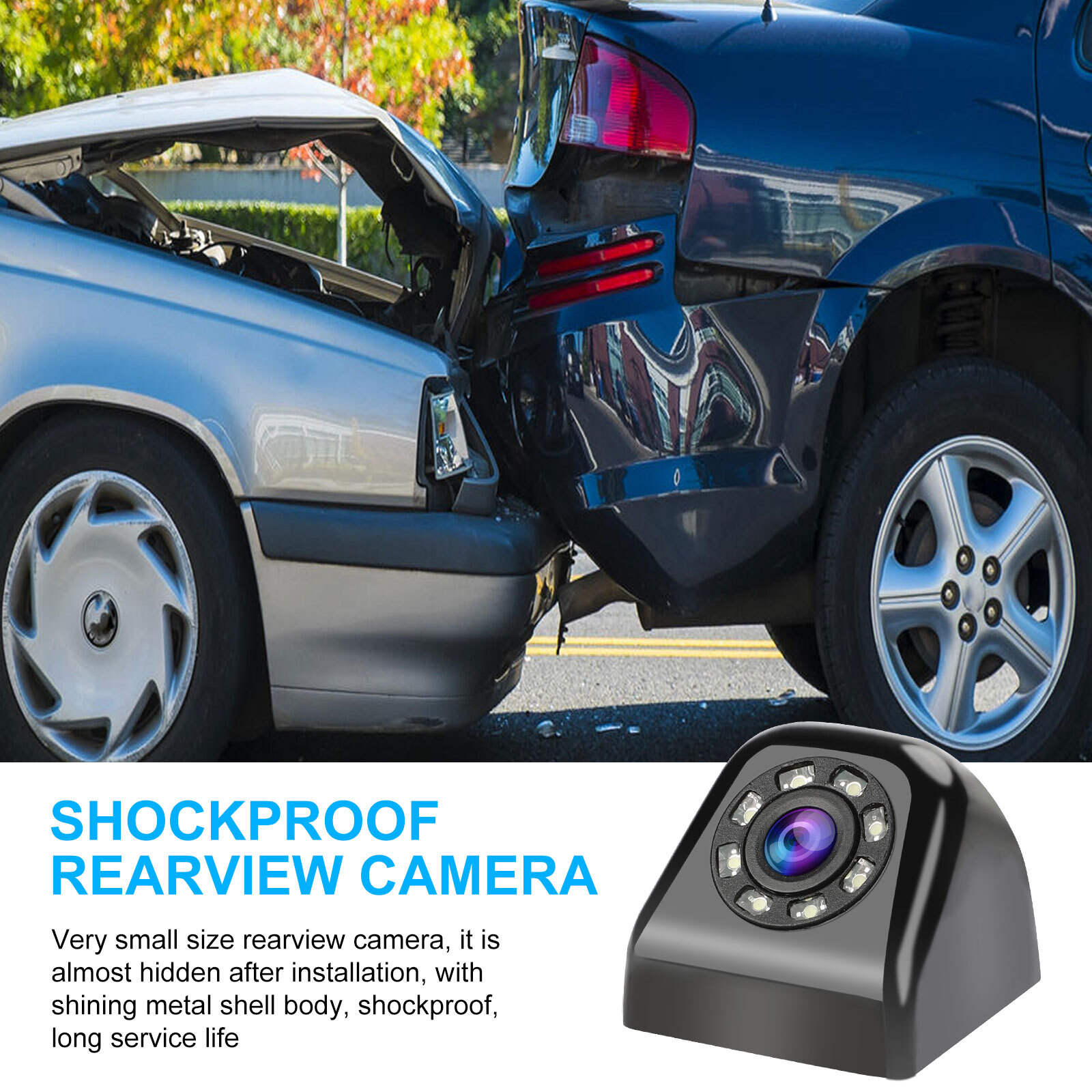 170° Car Rear View Reverse Camera Parking Backup Cam HD Night Vision Waterproof