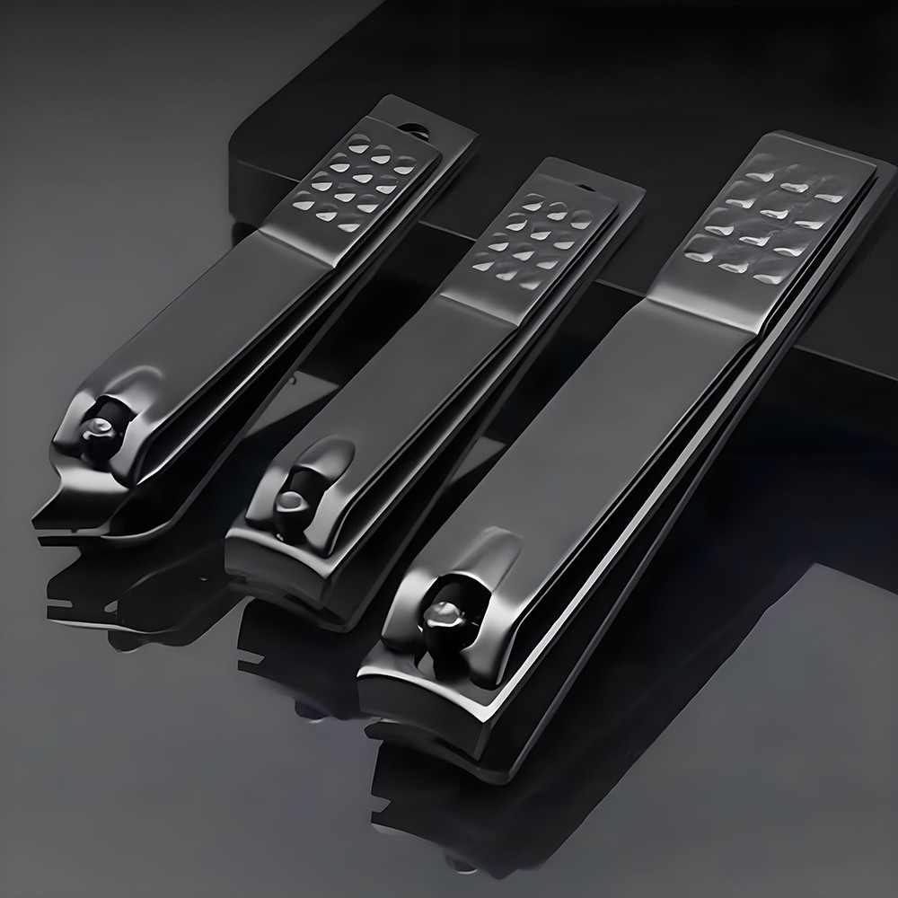 Nail Clippers Set, 3 PCS  Ultra Sharp Stainless Steel Fingernail & Toenail