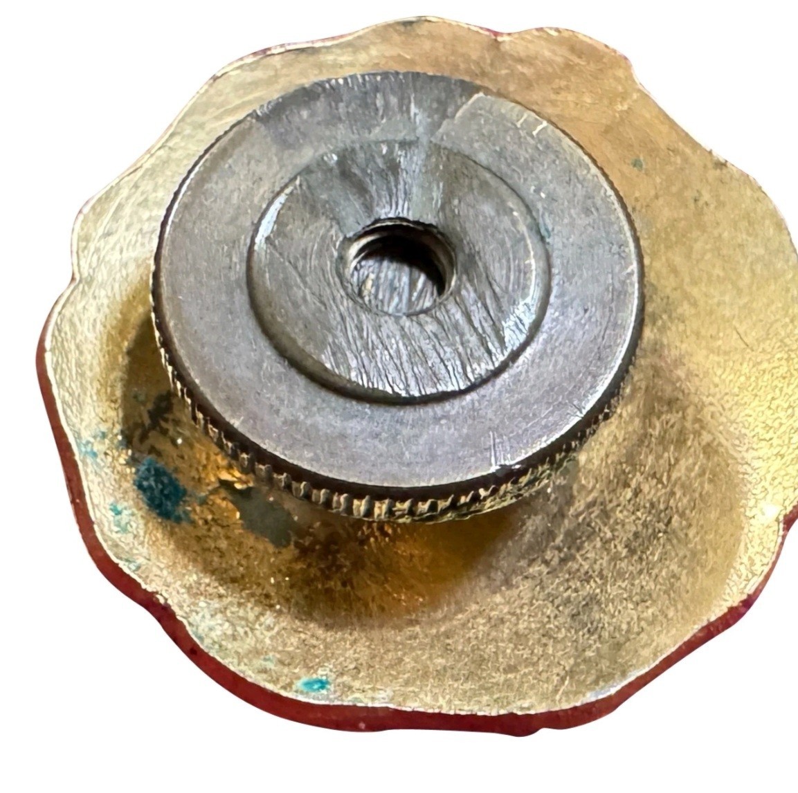 Cuban baseball ALMENDARES Scorpion lapel collar stud screw post enameled pin Box