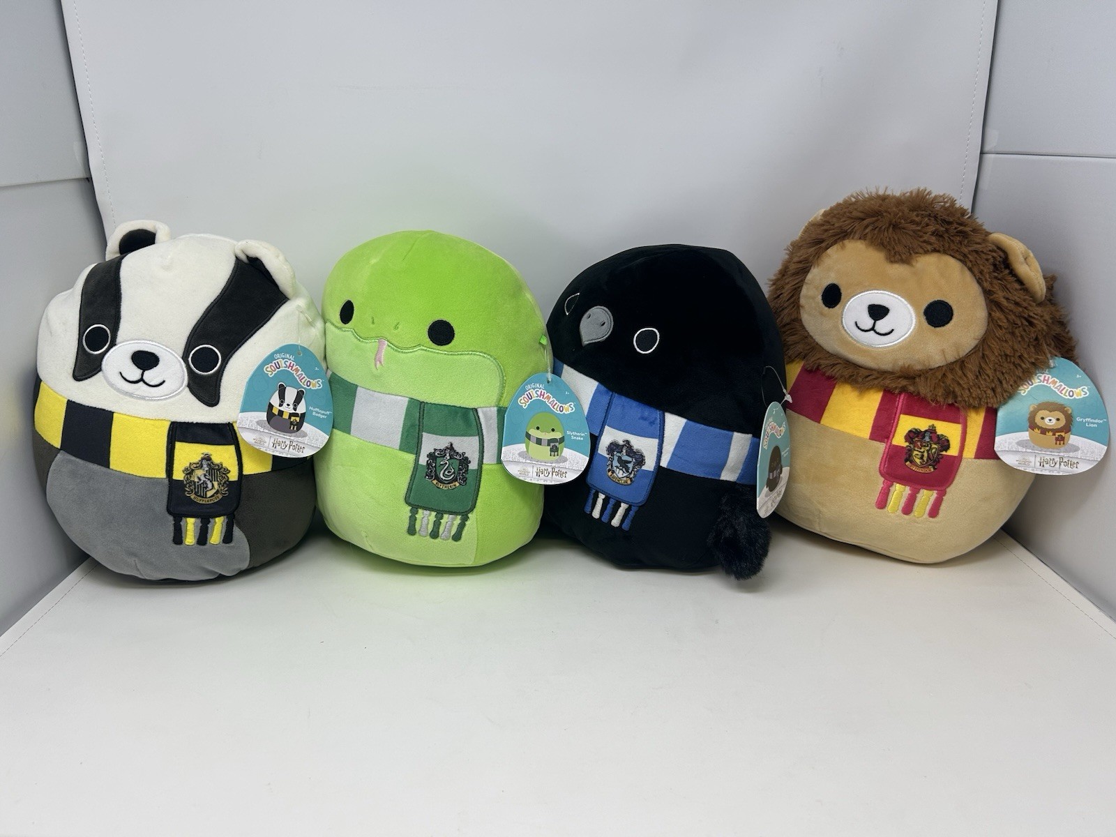 Harry Potter Squishmallows 10” Set (Gryffindor Ravenclaw Slytherin Hufflepuff)