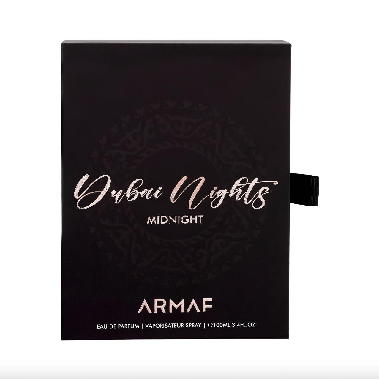 Armaf Dubai Nights Midnight Eau de Parfum Spray Unisex 3.4 Oz (100ml)