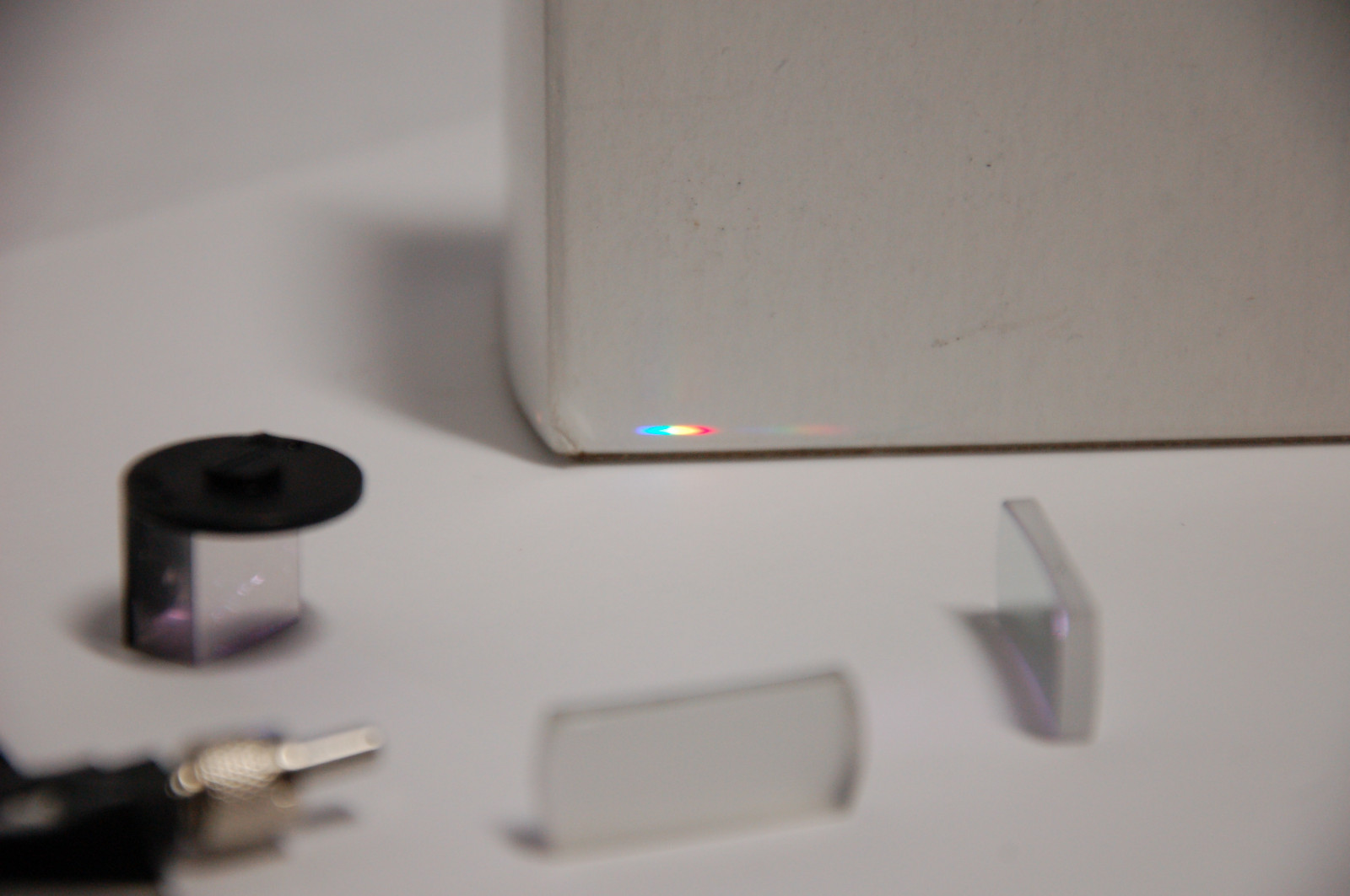 BUILD YOUR OWN SPECTROMETER W/ OCEAN OPTICS PARTS - GRATING & MIRRORS - DIY