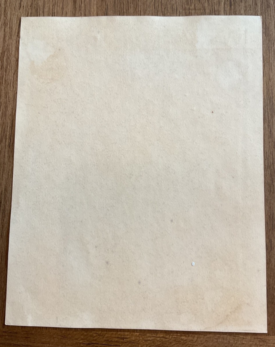 Vintage Blanket Coca Cola Menu Pad - Unused