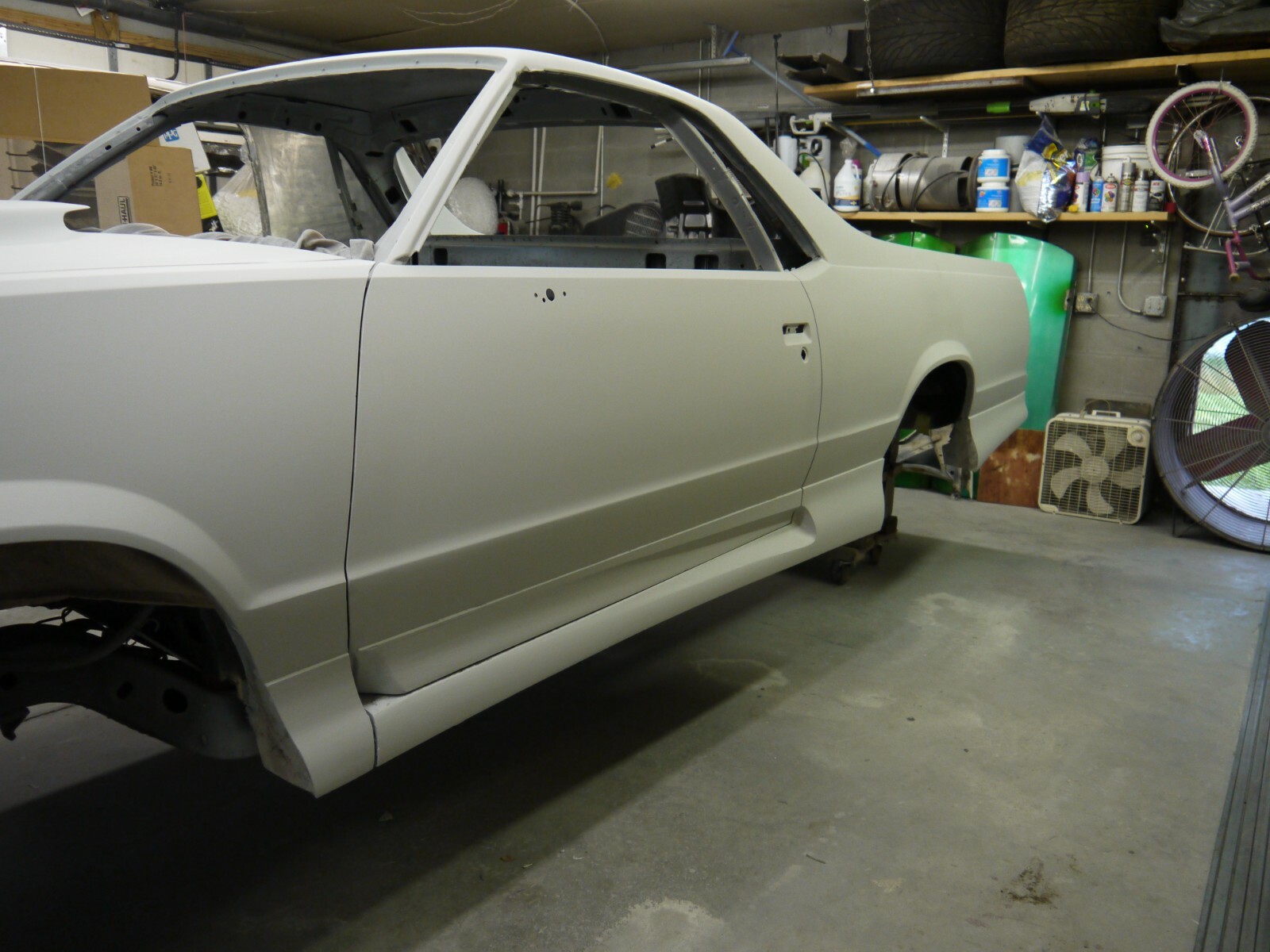 El Camino Chevy Choo Choo Custom Pro Street Tubbed G-body Rotisserie Restored