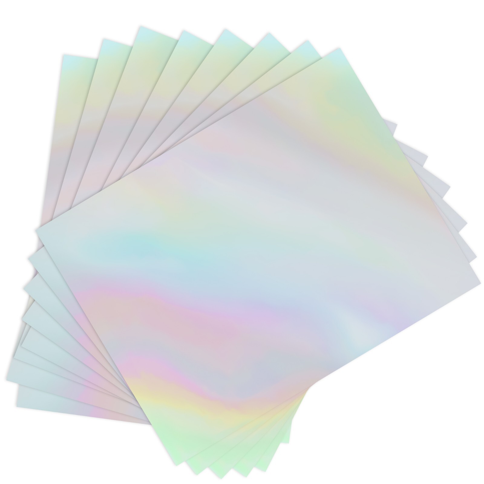 Koala Clear Rainbow Holographic Sticker Paper for Inkjet +Laser Printers 8.5x11