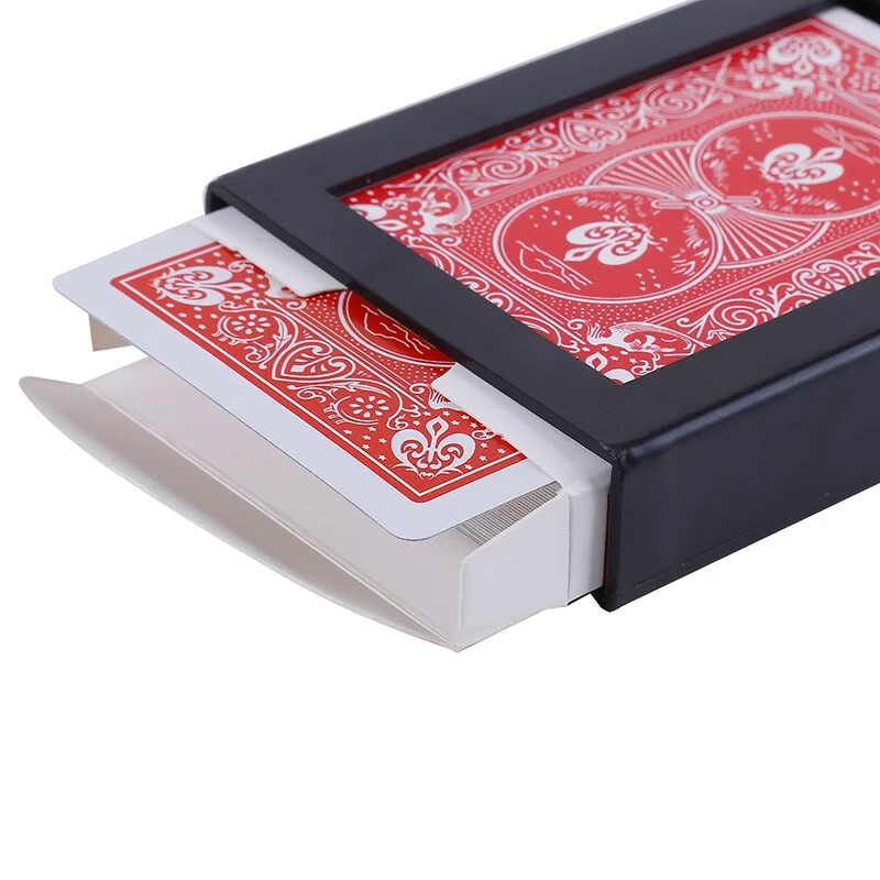 Magic Trick Vanishing Deck Gimmick Disappearing and Appearing Card Illusion T4