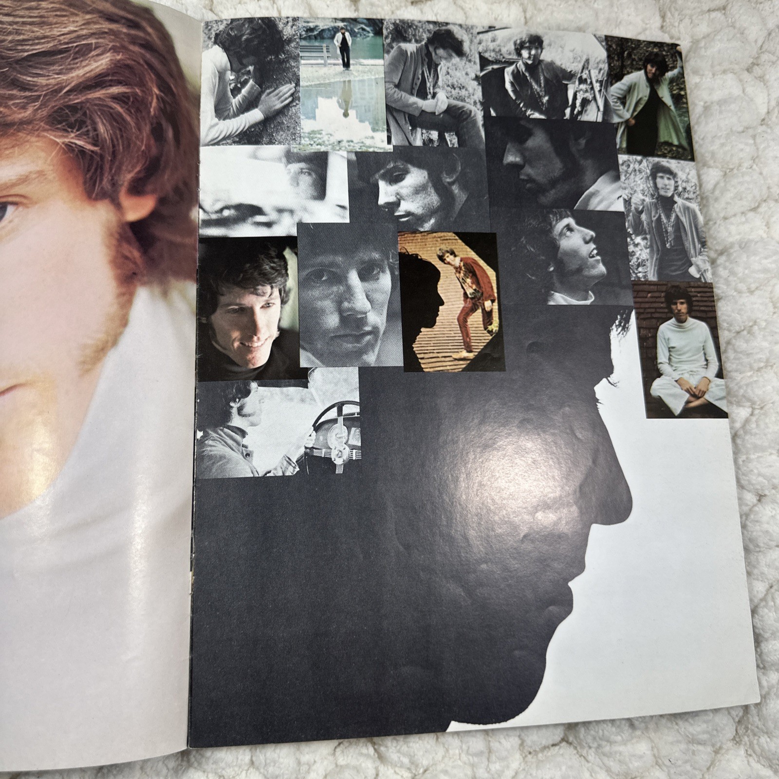 THE DOORS WAITING FOR THE SUN Jim Morrison 1968 TOUR Program Original 1968 As Is