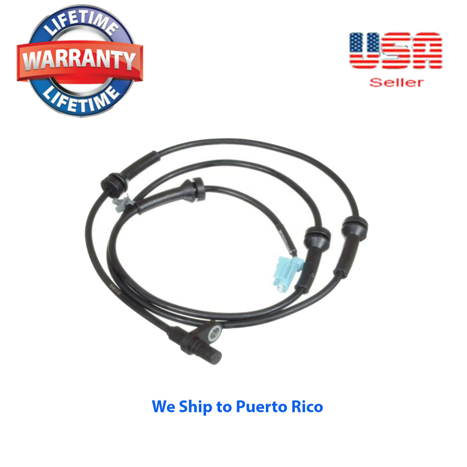 2 ABS Wheel Speed Sensor:Rear Left & Right For Nissan Sentra 2007-2012 2.0L 2.5L