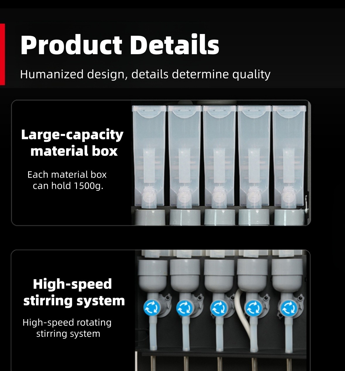 4 Flavors Office Coffee Machine Commercial Coffee Machine Instant Coffee Maker