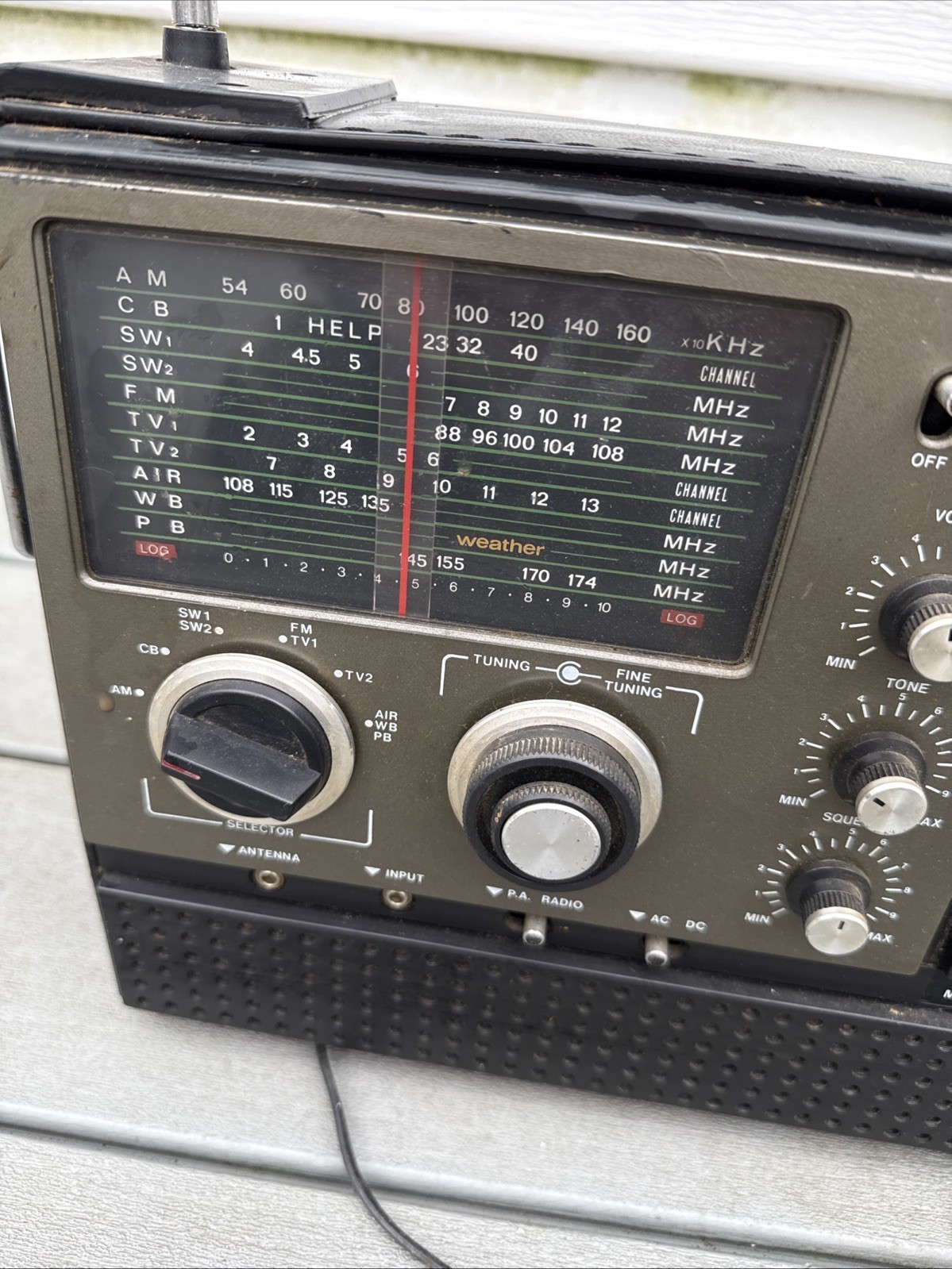 Vintage Readers Digest Multi-Band Radio Model RECEIVER RDA-127 Works No Strap