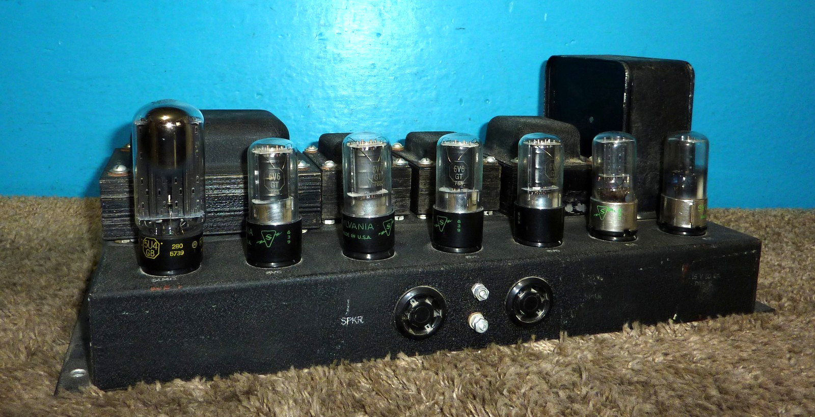 Allen Organ Type G Mono Tube Amplifier 6V6GT 6J5
