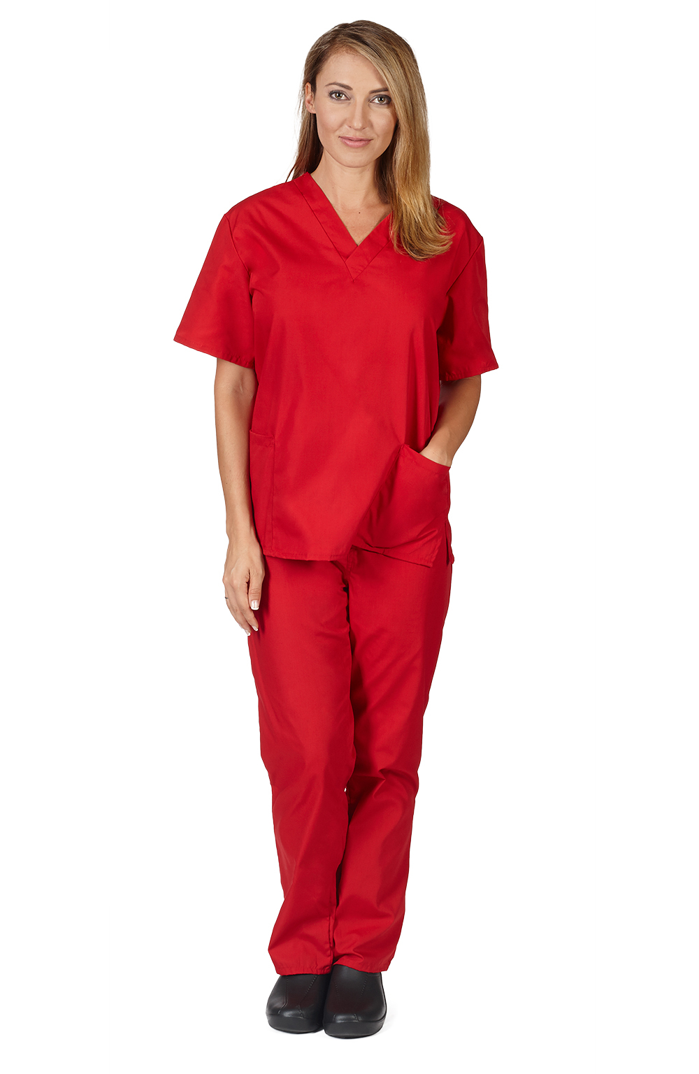 Medical Nursing Scrub Set NATURAL UNIFORMS Men Women Unisex Top Pants BP101