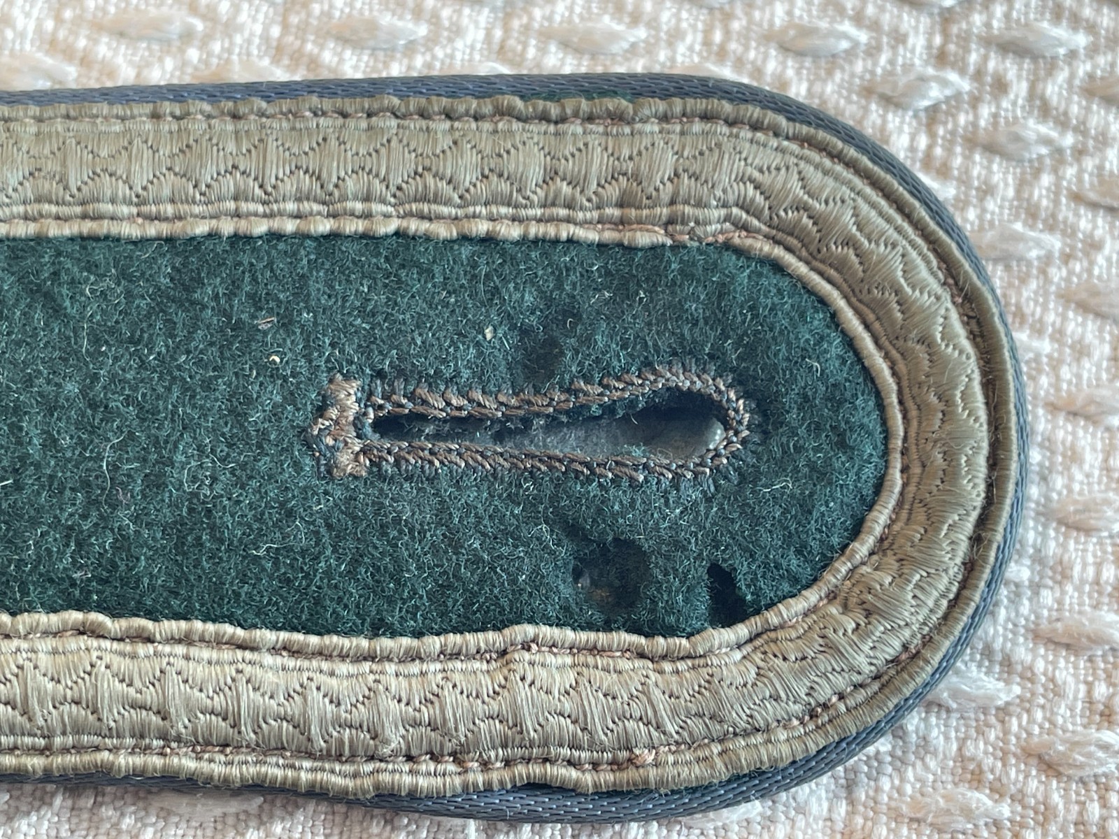 PAIR OF ORIGINAL GERMAN WW2 WWII MOTOR TRANSPORT NCO SHOULDER BOARDS EPAULETTES